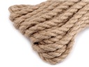 Декоративная парусная ДЖУТОВАЯ ВЕРЕВКА 5мм 1 МЕТР