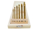 НАБОР СВЕРЛ 6 шт. СВЕРЛА ПО МЕТАЛЛУ, ДЕРЕВЮ