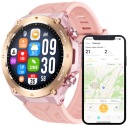 Умные часы Женские часы Розовые Расширенные функции GPS Здоровье Спорт