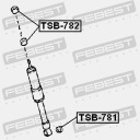 COUSSIN AMORTISSEUR FIXATION FEBEST TSB-782photo 16