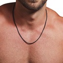 Ожерелье-цепочка плетения 3 мм в стальной коробке