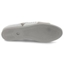 Sivé poltopánky Maciejka Pohodlná kožená obuv Dominujúci vzor bez vzoru