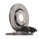 DISQUES I PLAQUETTES FREIN MAPCO AVANT CONVIENT VERS PEUGEOT 308 SW I (4E, 4H)photo 16