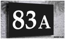 Табличка АДРЕСНАЯ ДОСКА АЛЮМИНИЕВАЯ НОМЕР ДОМА 20х30.
