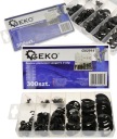 GEKO G02914 Кольца Сегера набор E-CLIP повышенной прочности 300 шт. надежные