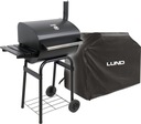 УГОЛЬНЫЙ САДОВЫЙ ГРИЛЬ, БОЛЬШОЙ, 47 см + КРЫШКА