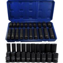 НАБОР УДАРНЫХ ГОЛОВОК 10-19 УДАРНЫХ ГОЛОВОК 1/2