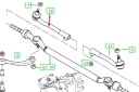BMW 7 E38 BIELLETTE DE DIRECTION AVANT DROIT 32211141346 NEUF ORIGINALphoto 9