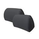 Чехлы на подголовники графитовые, 2 шт.