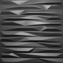 3D СТЕНОВЫЕ панели ЧЕРНЫЕ декоративные потолочные кессоны ЯНТАРЬ 0,25 м2