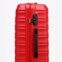 WITTCHEN средний красный чемодан из АБС-пластика