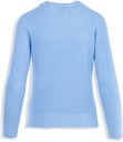 New Look Efektowny Kobiecy Błękitny Sweter Warkocz Sploty Bawełna S 36 Marka New Look