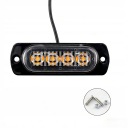 ФАРИ ПОПЕРЕДЖУЮЧІ LED (СВІТЛОДІОД) ЛАФЕТА ДОПОМОГА STROBOSKOPY СВІТЛОДІОДНА БАЛКА DO РЕШІТКИ РАДІАТОРА POMARACZOWE  (18744838091) фото min 8