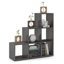 3.3 Книжный шкаф Step, графитовый комод