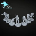 Модель Republic Lagoon Troopers подходит для игры Star Wars Legion.