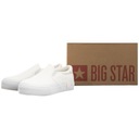 Topánky Slip on Tenisky Dámske Big Star Biele NN274111 101 Materiál vložky tkanina