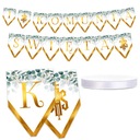 ГИРЛЯНД ДЛЯ ПЕРВОГО СВЯТОГО ПРИЧАСТИЯ – ЭЛЕГАНТНОЕ УКРАШЕНИЕ ЗАЛА ДЛЯ ПРИЕМНЫХ