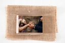 Коробка Фотоконверт с сердцем 13х18 коричневый 10 шт. в прочной папке