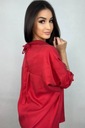 Košeľa Debi Minouu so zaväzovaním na chrbte červená Dominujúca farba červená