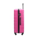 Велика Жорстка Дорожня Валіза На Колесах Puccini Pink Abs024A-3A