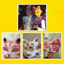 10 × Терианская маска для лица кошки на Хэллоуин своими руками