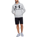 Pánska mikina Under Armour Rival Fleece Logo Hoodie svetlo šedá 1345628 014 S Hmotnosť (s balením) 0.5 kg