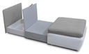 Fotel RITO rozkładany z funkcją spania Szerokość mebla 86 cm