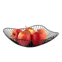 МЕТАЛЛИЧЕСКАЯ КОРЗИНА ДЛЯ ФРУКТОВ ФЛОРИНА УЗОР 25 СМ