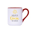 КРАСНАЯ КРУЖКА ПОДАРОК ​​ЛУЧШЕЙ ТЕТЕ