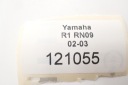 YAMAHA YZF R1 RN09 02-03 REMPLISSAGE ARRIÈRE PASSAGE DE ROUEphoto 6