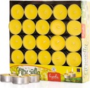 СВЕЧА TEALIGHT Citronella 100 шт. СВЕЧА КОМАР БЕЗ ДЭТА 40Х15ММ.
