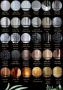 21 Цветочный горшок DUO BLACK base GOLD glamour bicolour gloss modern