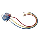 POMPE VIDE VERS CLIMATISATION 2.5CFM 1/4 HP 180W AVEC ENSEMBLE MANOMETROW 5KPA VERS WEZA 1/4″photo 14