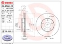 BREMBO 09.9368.11 DISQUE DE FREIN photo 2 - milautoparts-fr.ukrlive.com