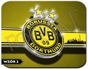 Коврик для мыши BORUSSIA DORTMUND - BVB + НАДПИСЬ