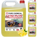 LETNI PŁYN DO SPRYSKIWACZY 20L 4x5L cytrynowy