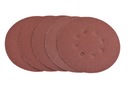PAPIER ŚCIERNY KRĄŻEK NA RZEP 150 MM GR120 5szt