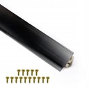 Столешница ПВХ STRIP 23мм МАТОВЫЙ ЧЕРНЫЙ 3м