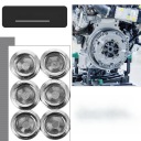 3 КОМПЛЕКТА ADAPTEROW DO НАСОСА ВОЗДУХА 3W1, CZARNE, PLASTIKOWE, DO NAPELNIANIA  фото 11