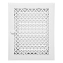 Каминная решетка 15х20, белая, регулируемая