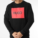 HUGO BOSS značková pánska mikina originál BLACK veľkosť S Druh bez kapucne prevlečené cez hlavu