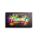 Paletka očných tieňov REVOLUTION X Tammi Tropical Carnival Povrch mix povrchových úprav