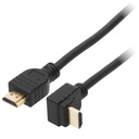 УГОЛ КАБЕЛЯ HDMI 2.0 90° СВЕРХУ FULL HD 4K 3D ВИДЕО АУДИО HDR 3M