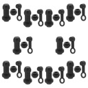 10 PIECES WETTING RUBBER OVERLAYS NA BRAKES DO ACCESSORIES MOTORCYCLE  photo 5