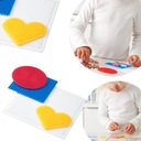 ФОРМА ДЛЯ ГЛАДИЛЬНЫХ БУСИН ИКЕА ПИССЛА, 4 ШТ.