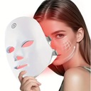 Maska LED do twarzy| USB, Bezprzewodowa| Urządzenie do pielęgnacji twarzy