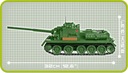 KLOCKI COBI 2541 SMALL ARMY CZOŁG DZIAŁO SAMOBIEŻNE SU-100 HISTORICAL WWII Szerokość produktu 30 cm