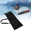 Портативная сумка для весла для каяка, регулируемый ремень, сетка на шнурке