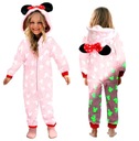 PYŽAMO KIGURUMI OVERAL ONESIE SVIETIACI NEÓN MYŠKA MINNIE 110-116