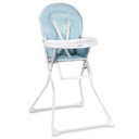 Jedálenská stolička Fando 7066 bielo-modrá